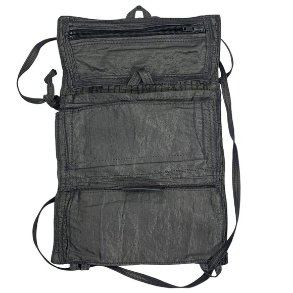 Patchwork Crazy Quilt Crossbody Shoulder Bag Envelope Wallet Trifold Boho Hippie - Picture 2 of 4